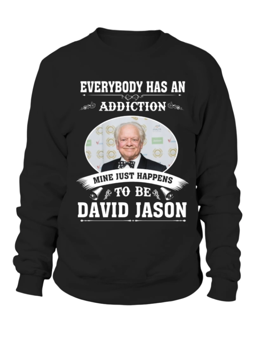 imagem de moletom Moletom TO BE DAVID JASON Moletom CrewneckHoodie-S1