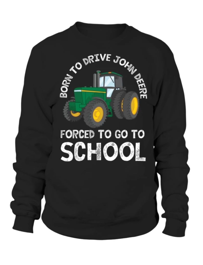 Rockinstone - moletom Moletom Born To Drive John Deere Moletom CrewneckHoodie-S