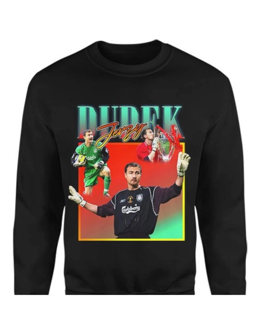 Rockinstone - moletom Moletom JERZY DUDEK para fãs de futebol CrewneckHoodie moletom-S