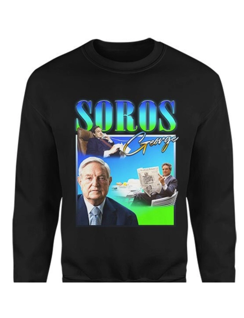 imagem de moletom Moletom GEORGE SOROS CrewneckHoodie moletom-S1