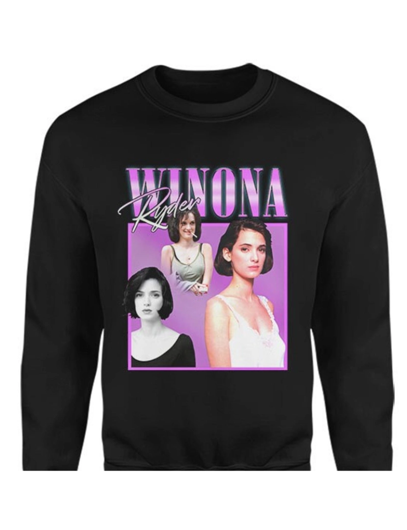 Rockinstone - moletom WINONA RYDER Moletom CrewneckHoodie moletom-S