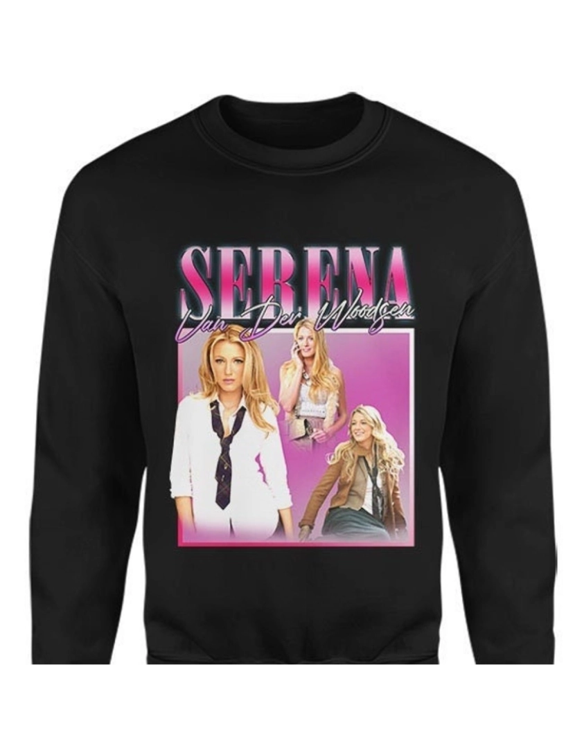 Rockinstone - moletom Moletom Serena Van Der Woodsen feminino CrewneckHoodie moletom-S