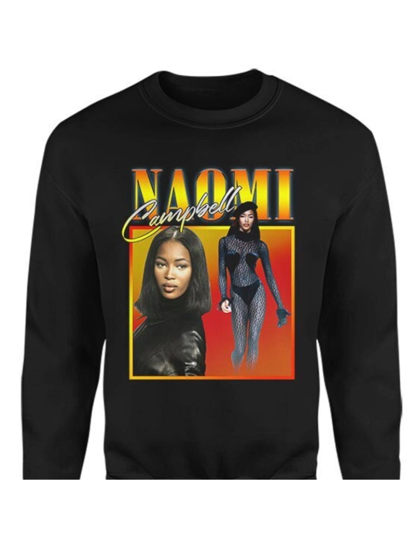 imagem de moletom NAOMI CAMPBELL Moletom CrewneckHoodie moletom-S1