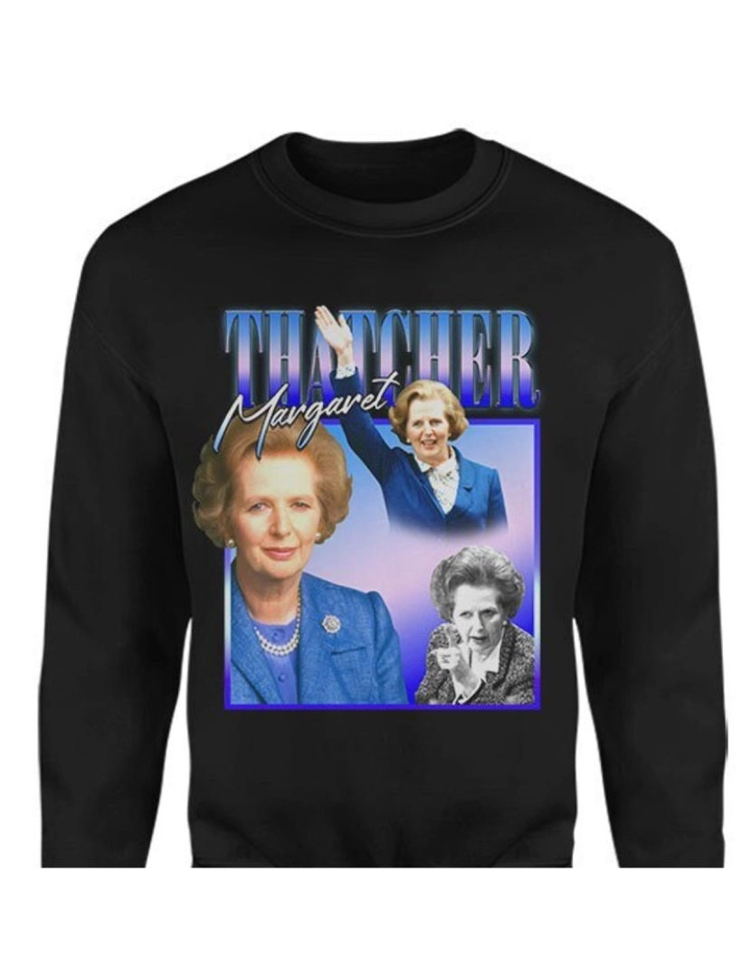 imagem de moletom Moletom MARGARET Thatcher Moletom CrewneckHoodie-S1