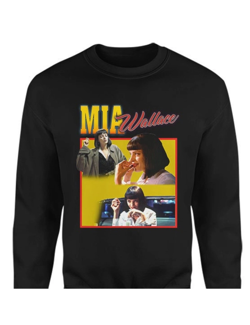 imagem de moletom Moletom MIA WALLACE CrewneckHoodie moletom-S1