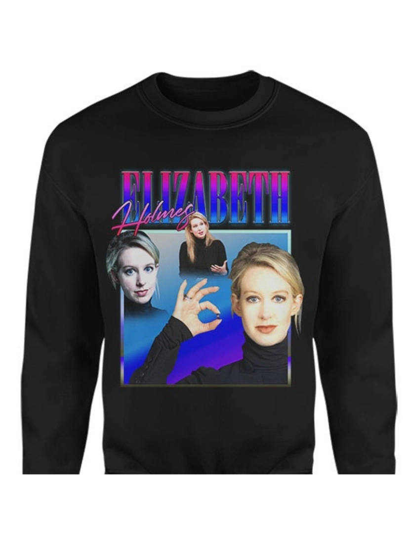 Rockinstone - moletom ELIZABETH HOLMES Moletom CrewneckHoodie moletom-S