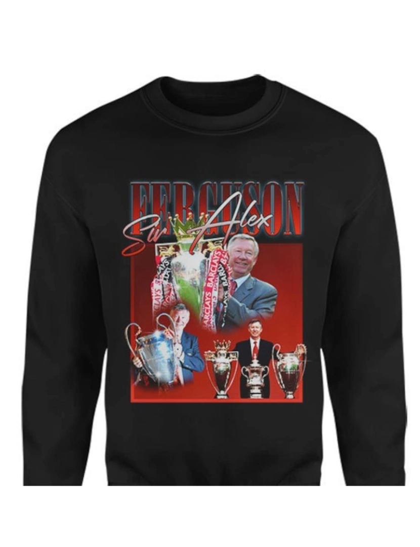 imagem de moletom ALEX FERGUSON Moletom CrewneckMoletom com capuz-S1