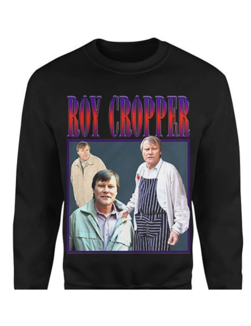 Rockinstone - moletom ROY CROPPER Homage Moletom CrewneckHoodie moletom-S