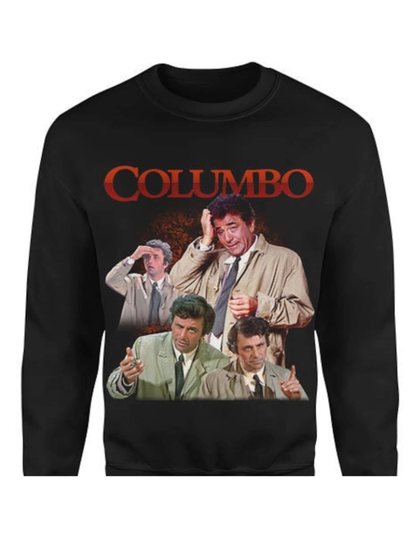 imagem de moletom COLUMBO Homage Sweater CrewneckMoletom com capuz-S1