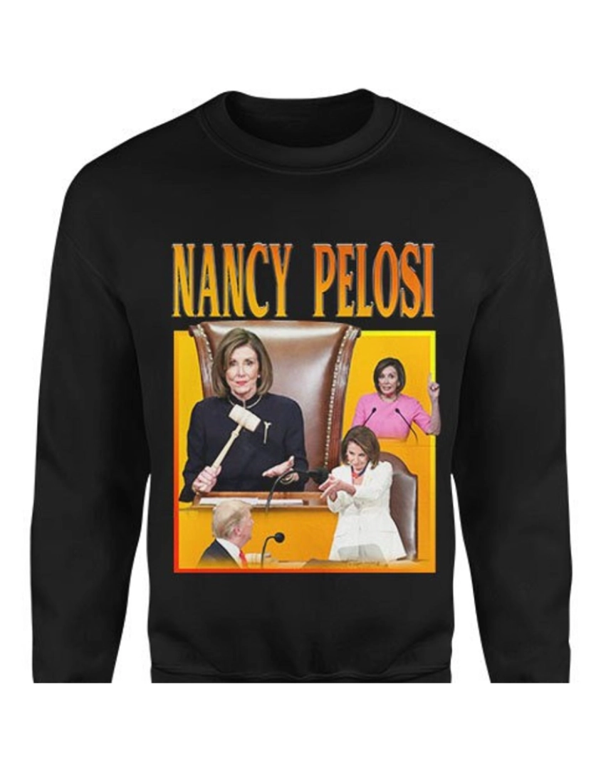 Rockinstone - moletom NANCY PELOSI Homage Moletom CrewneckHoodie moletom-S