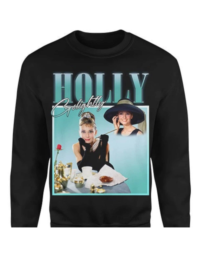 imagem de moletom Moletom HOLLY GOLIGHTLY Homage CrewneckHoodie moletom-S1