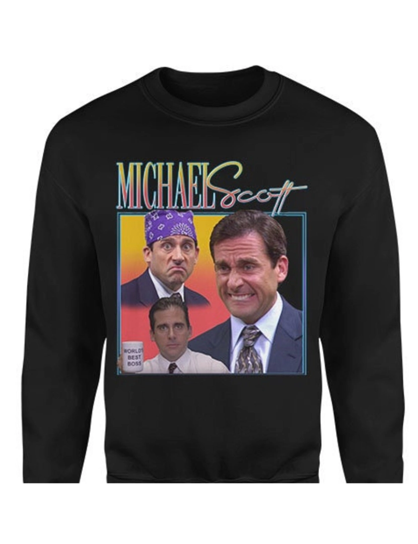 Rockinstone - moletom Moletom MICHAEL SCOTT Homage CrewneckMoletom com capuz-S