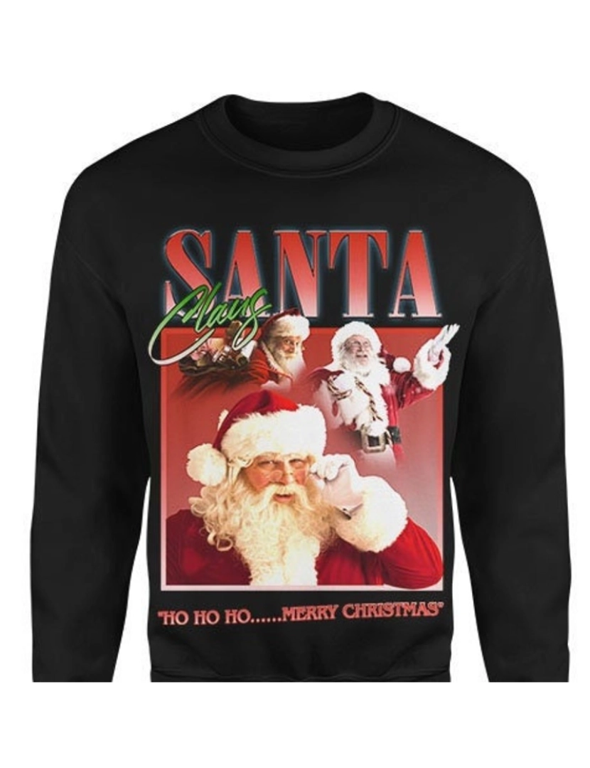 imagem de moletom Moletom Homenagem ao Papai Noel CrewneckMoletom com capuz-S1