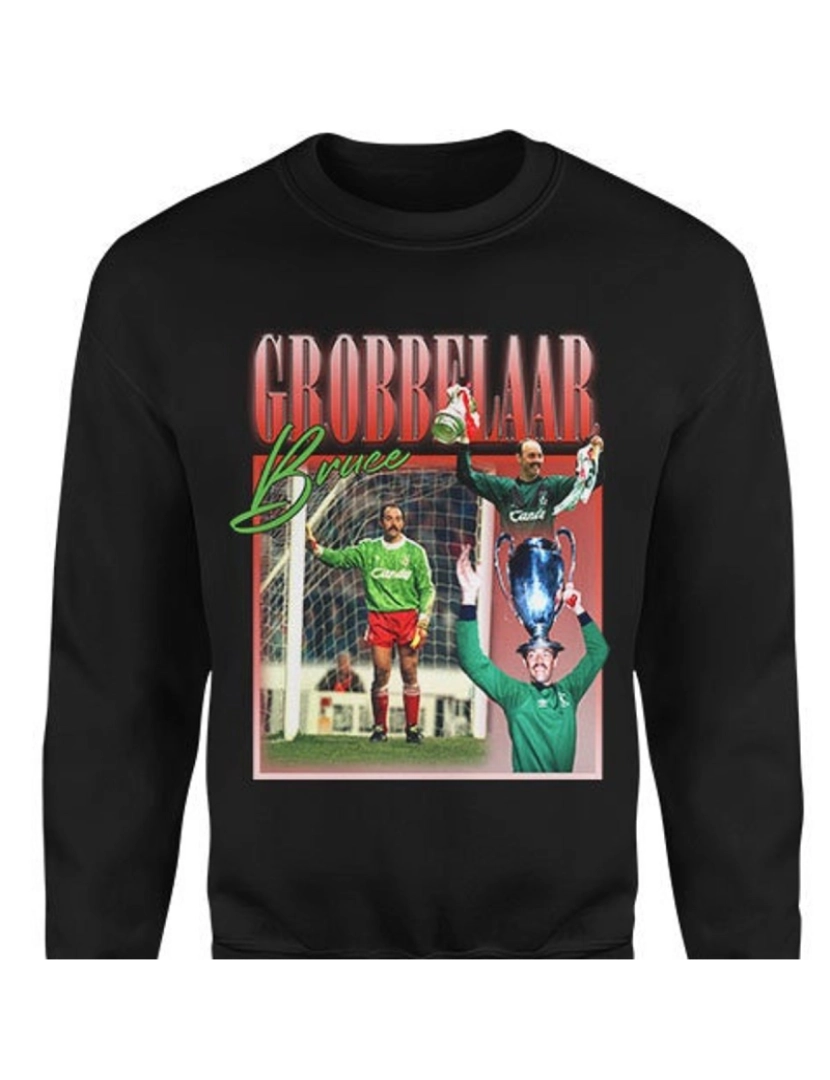 imagem de moletom BRUCE GROBBELAAR Homage Moletom CrewneckHoodie moletom-S1