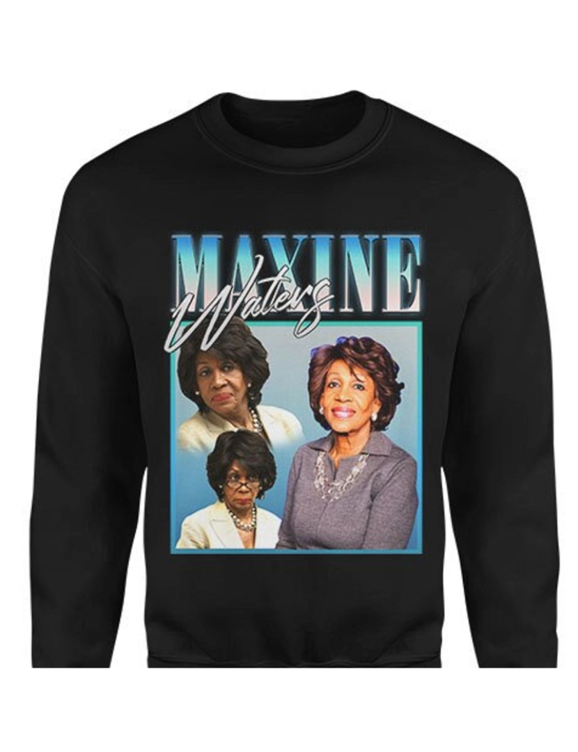 Rockinstone - moletom Moletom MAXINE WATERS Homage CrewneckHoodie moletom-S