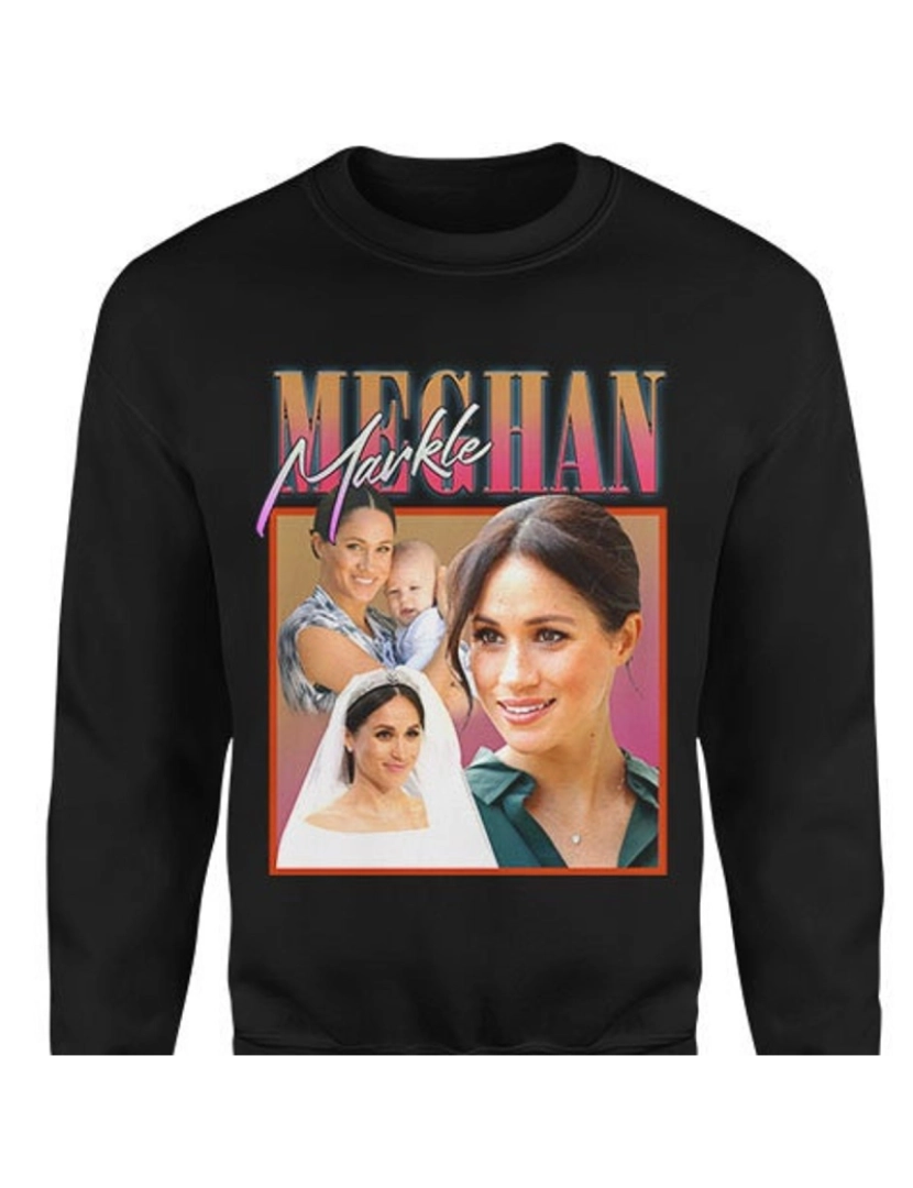 Rockinstone - moletom Moletom MEGHAN MARKLE Homage CrewneckHoodie moletom-S