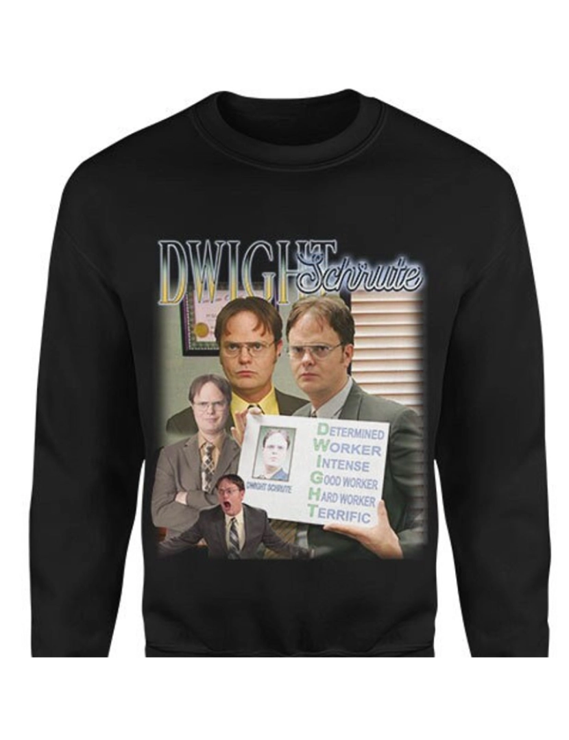 imagem de moletom DWIGHT SCHRUTE Moletom CrewneckHoodie moletom-S1