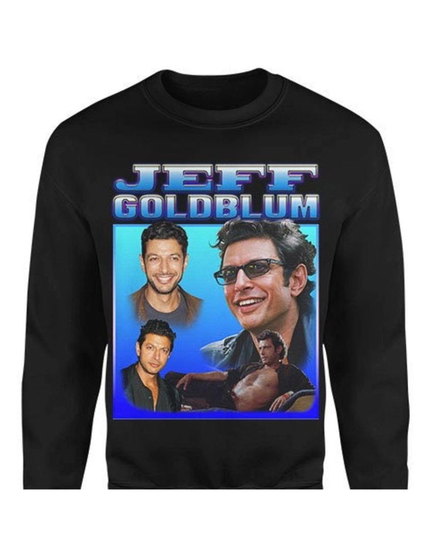 Rockinstone - moletom Moletom JEFF GOLDBLUM Homage CrewneckHoodie moletom-S