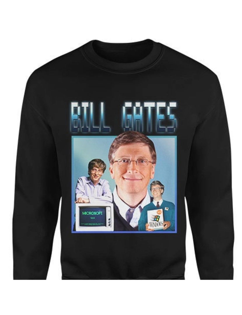 imagem de moletom Moletom Bill Gates Homage CrewneckHoodie moletom-S1