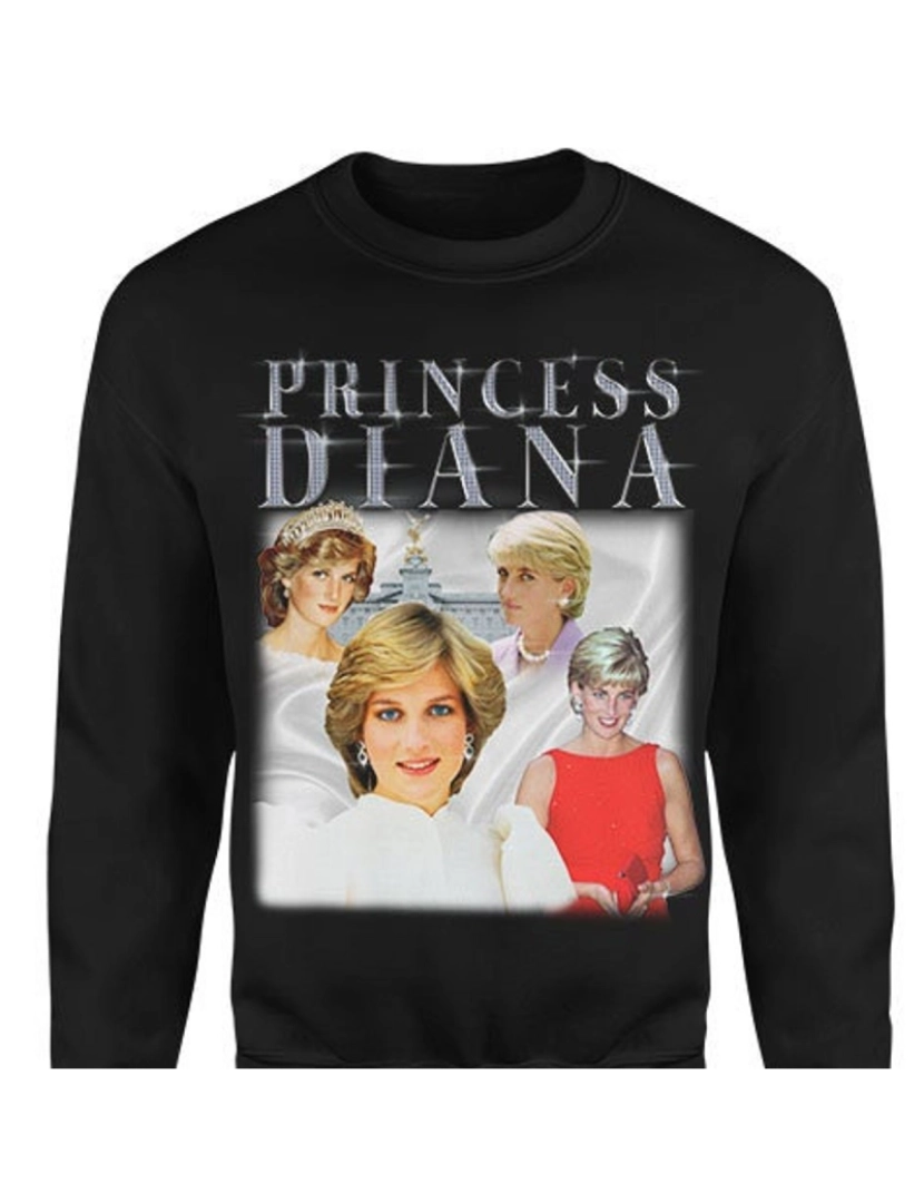 Rockinstone - moletom Moletom PRINCESS DIANA Homage CrewneckHoodie moletom-S