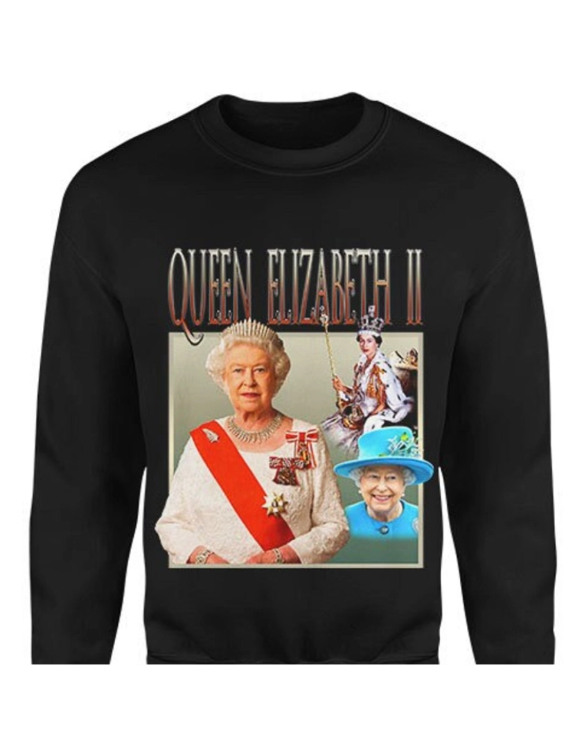 imagem de moletom Moletom QUEEN ELIZABETH Homage CrewneckHoodie moletom-S1