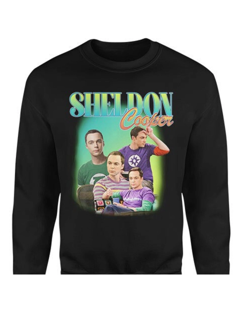 imagem de moletom SHELDON COOPER Homage Moletom CrewneckHoodie moletom-S1