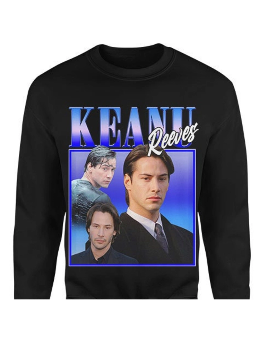 imagem de moletom Moletom KEANU REEVES Homage CrewneckMoletom com capuz-S1