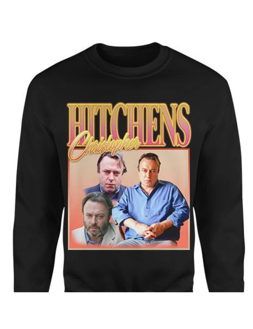 Rockinstone - moletom CHRISTOPHER HITCHENS Homage Moletom CrewneckHoodie moletom-S