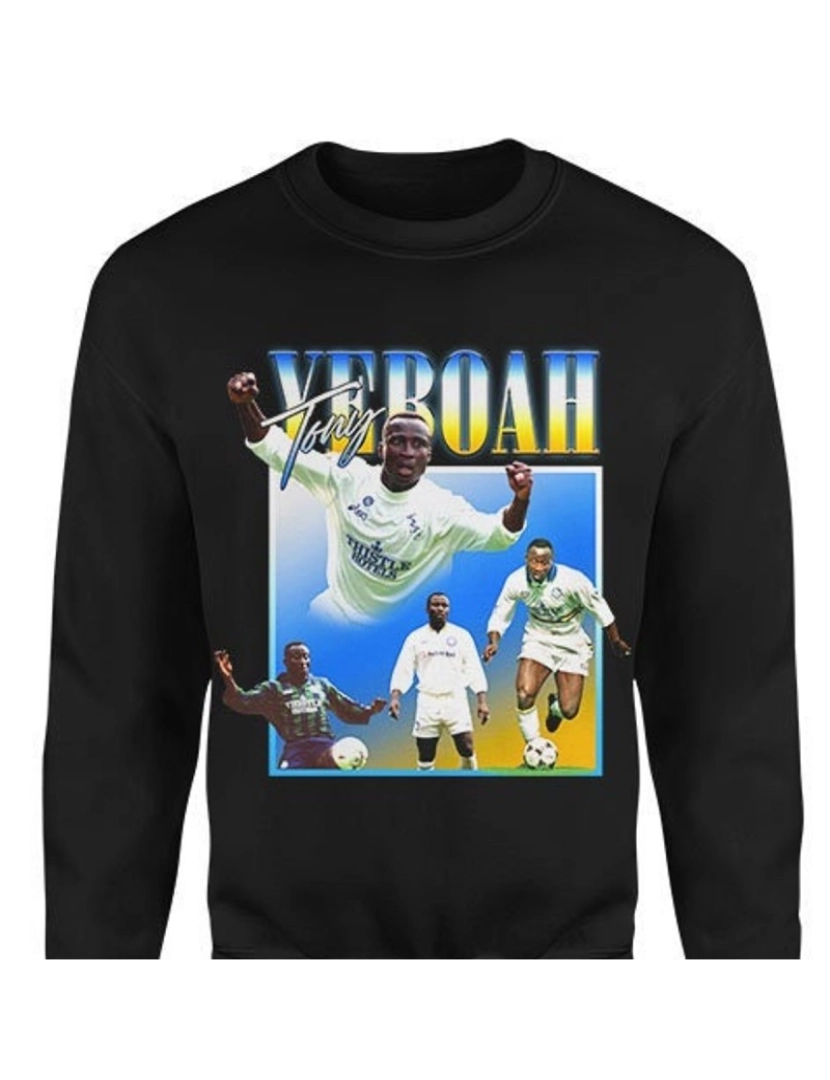 Rockinstone - moletom Moletom TONY YEBOAH para torcedores de futebol CrewneckHoodie moletom-S