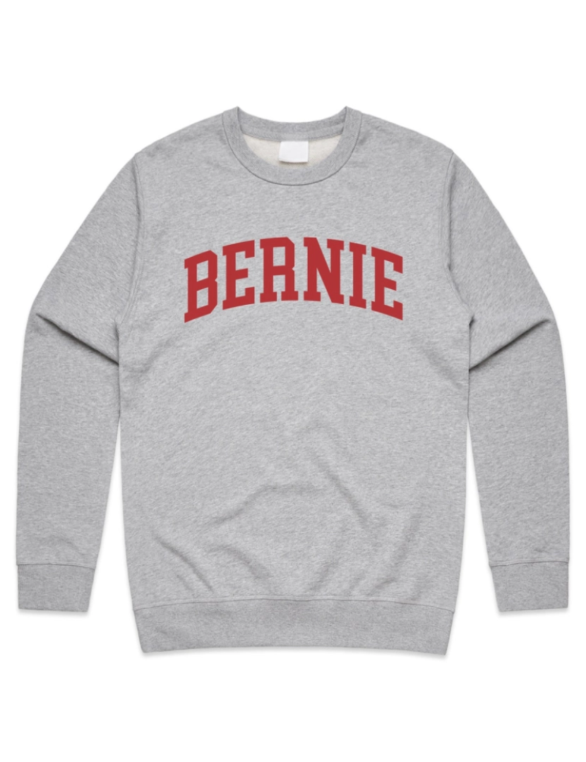 Rockinstone - moletom Bernie Sanders College Jumper Suéter Moletom Eleição dos EUA 2024 Vote em Bernie Harris para Presidente CrewneckHoodie-S