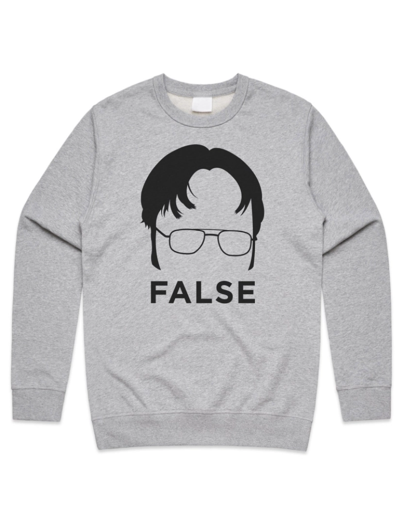 imagem de moletom Dwight Schrute False Jumper Suéter Moletom Engraçado US Office Beets Michael Scott CrewneckHoodie moletom-S1