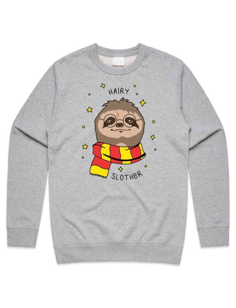 Rockinstone - moletom Suéter peludo Slother Jumper Moletom fofo Geek Sloth Meme Cactus Harry Top Engraçado Nerd CrewneckHoodie-S