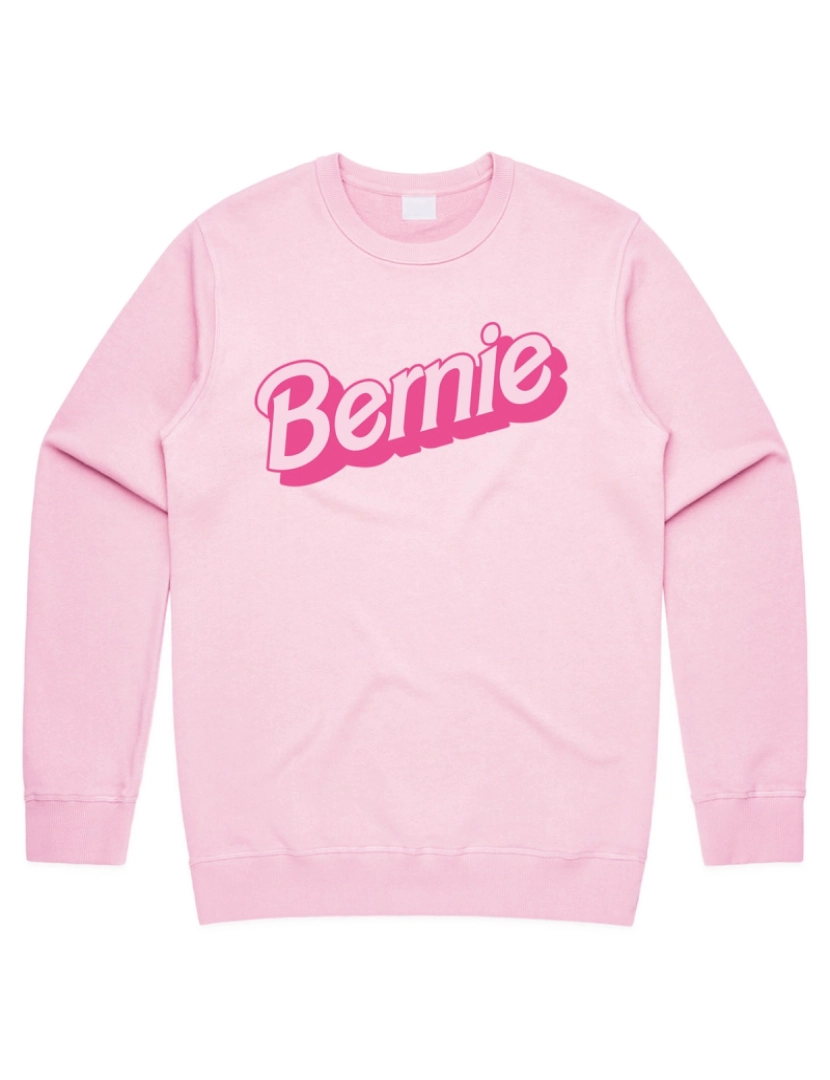 imagem de moletom Bernie Sanders suéter rosa suéter moletom presidente dos EUA campanha eleitoral engraçado voto CrewneckHoodie-S1