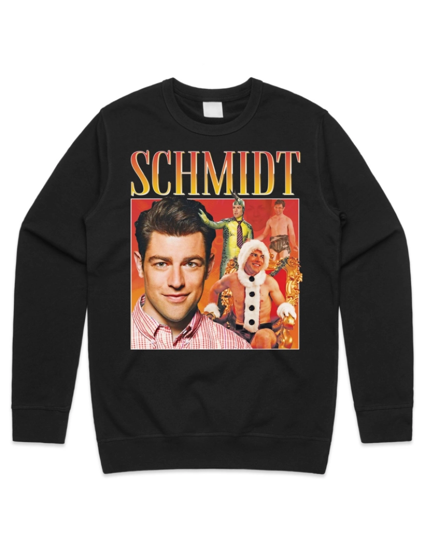 imagem de moletom Schmidt Homage Jumper Suéter Moletom Engraçado Ícone de TV Presente Masculino Feminino Menina CrewneckHoodie moletom-S1