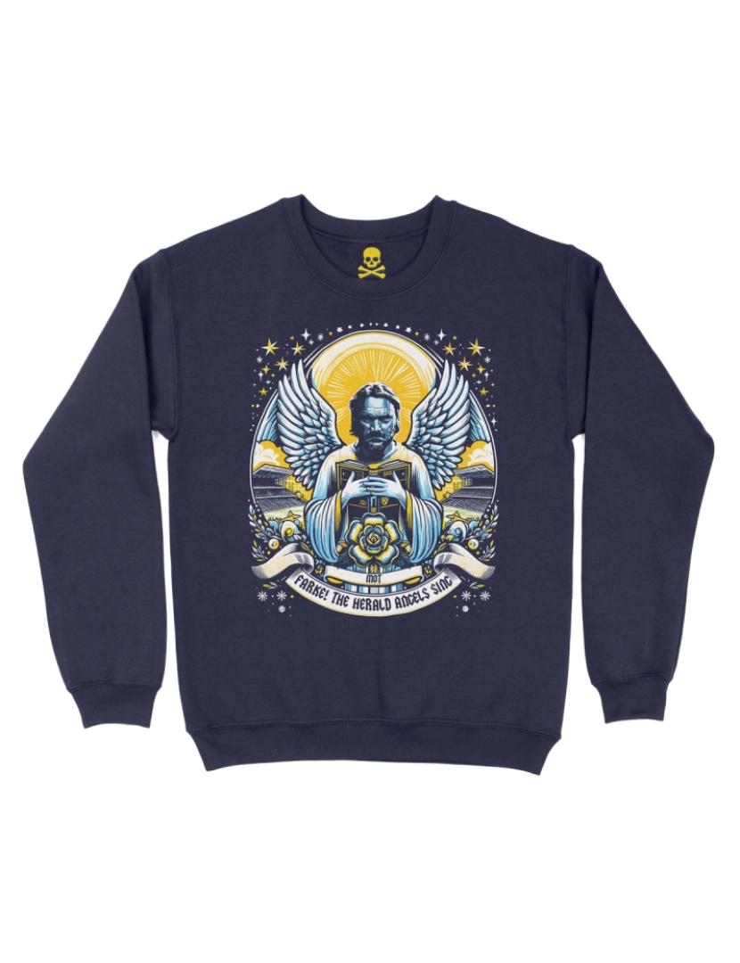 Rockinstone - moletom Suéter infantil Leeds Christmas CrewneckHoodie moletom-S