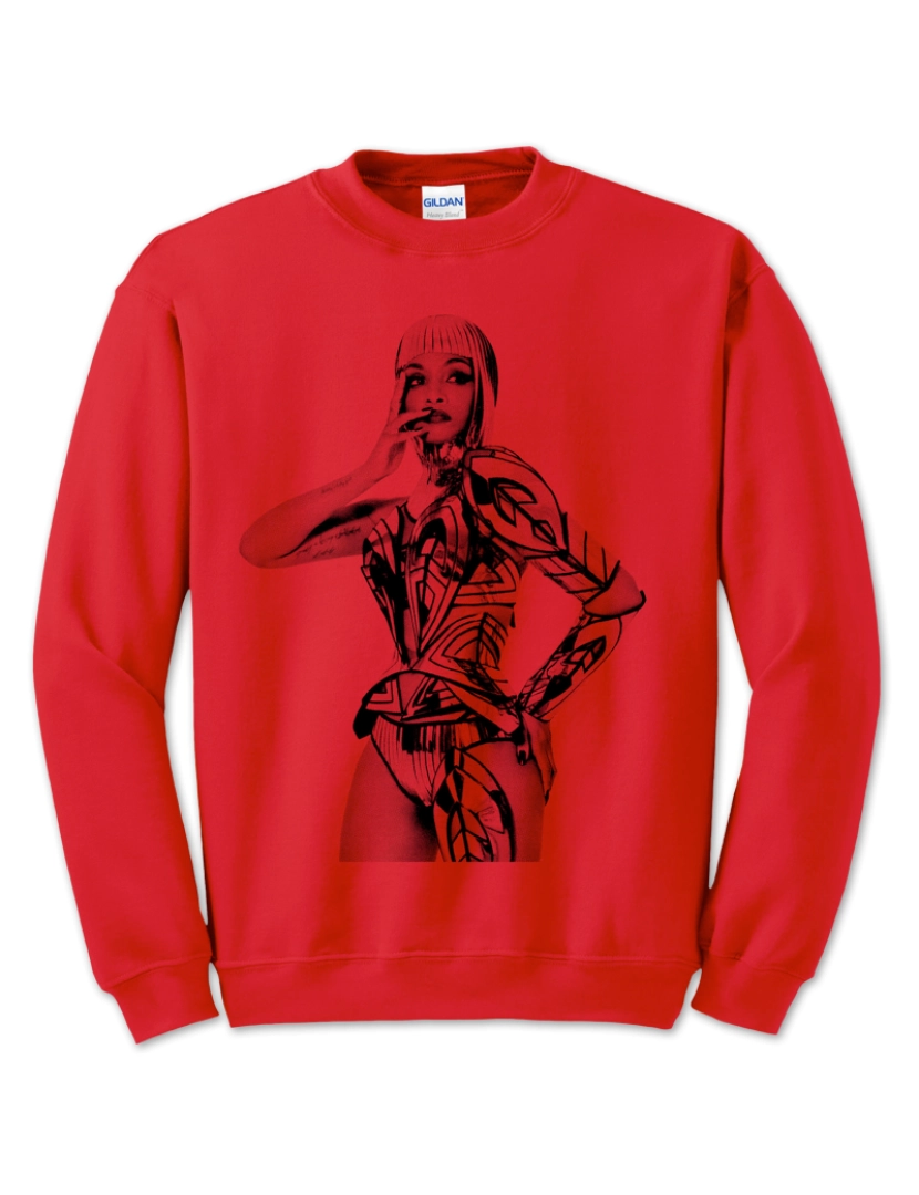 Rockinstone - moletom Moletom Voodoo CrewneckMoletom com capuz-S