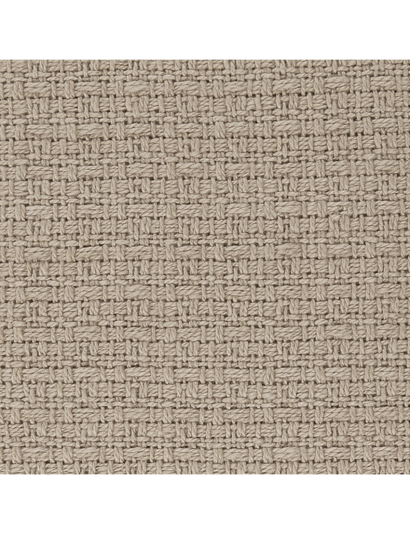 imagem de Colcha em algodão taupe 200 x 220 cm com franjas para cama ou sofá de estilo boho5