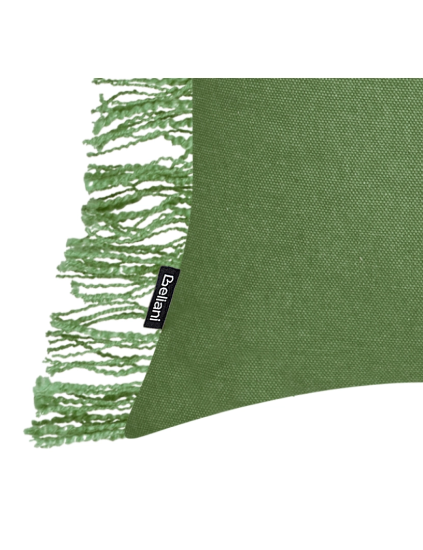 imagem de Conjunto de 2 almofadas decorativas em algodão verde 35 x 50 cm para sofá ou cama modernos6