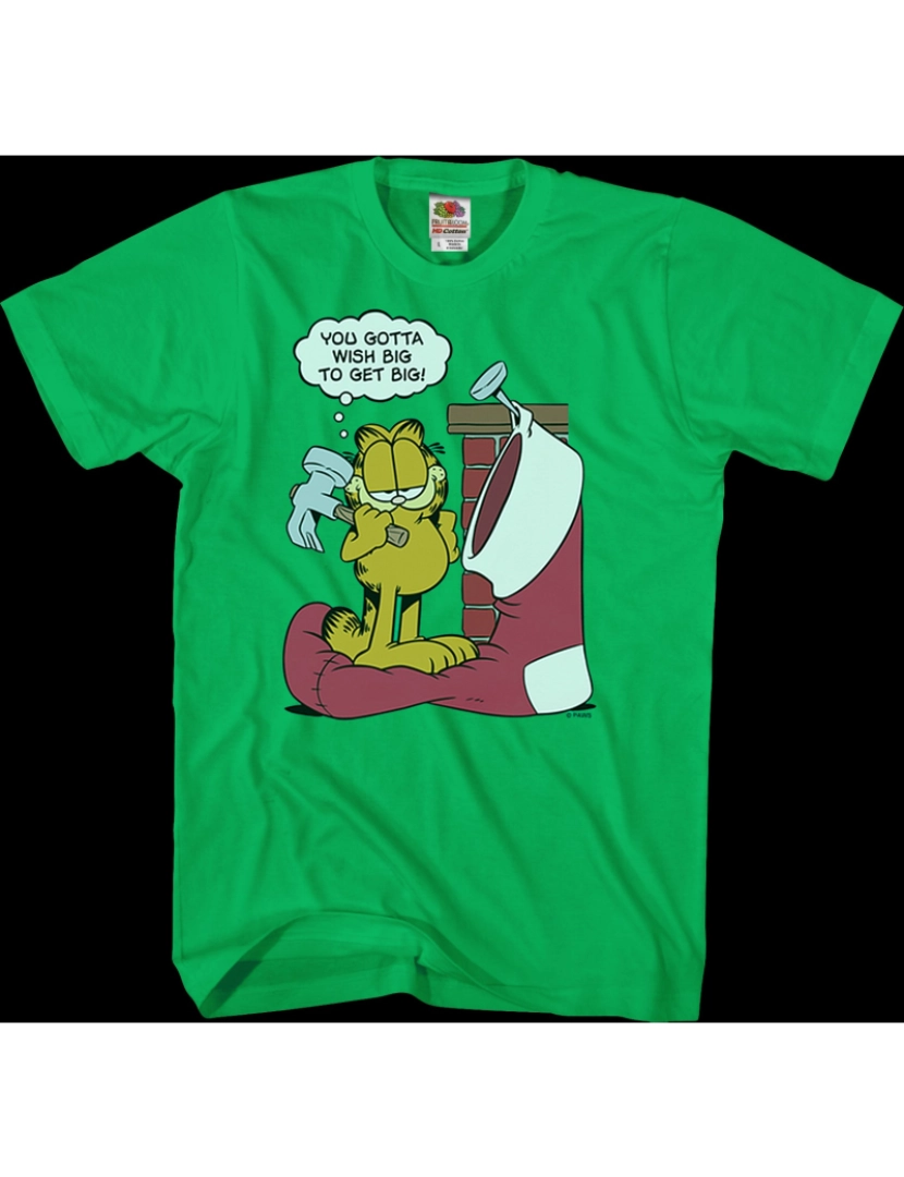 Rockinstone - Camiseta Desejo Grande Garfield-S