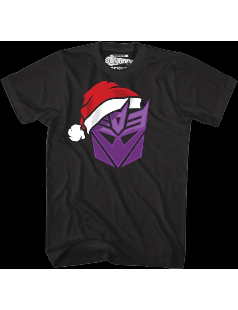 imagem de Camiseta Transformers Decepticon Papai Noel-S1