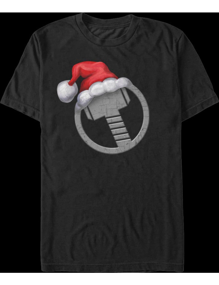 Rockinstone - Camiseta de Natal Thor Marvel Comics-S