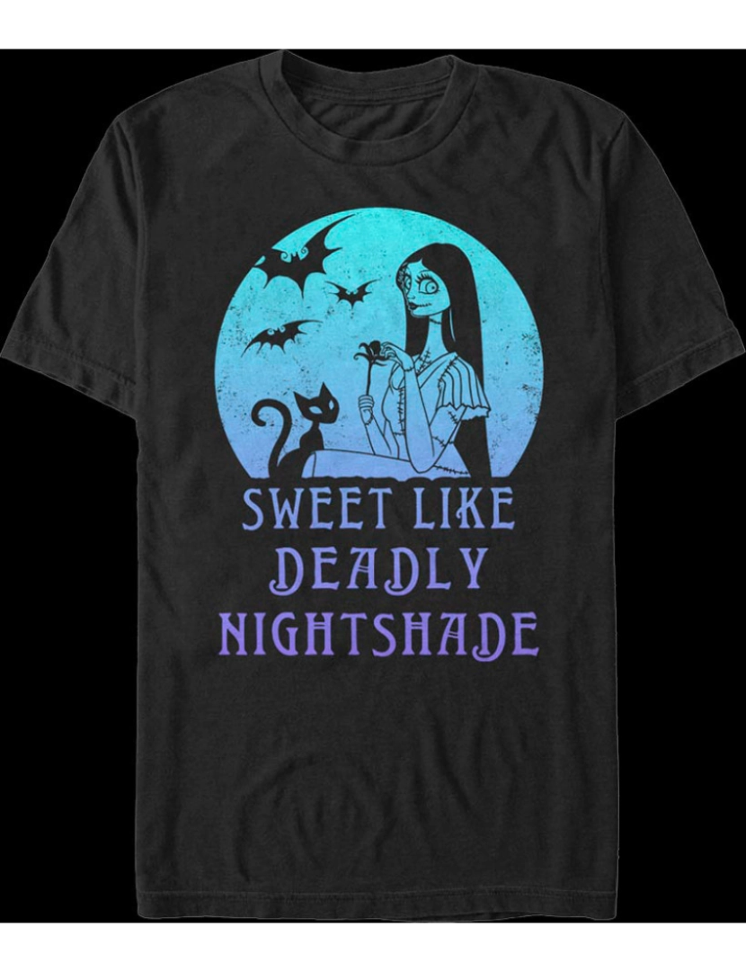 Rockinstone - Camiseta Sweet Like Deadly Nightshade Pesadelo Antes do Natal-S