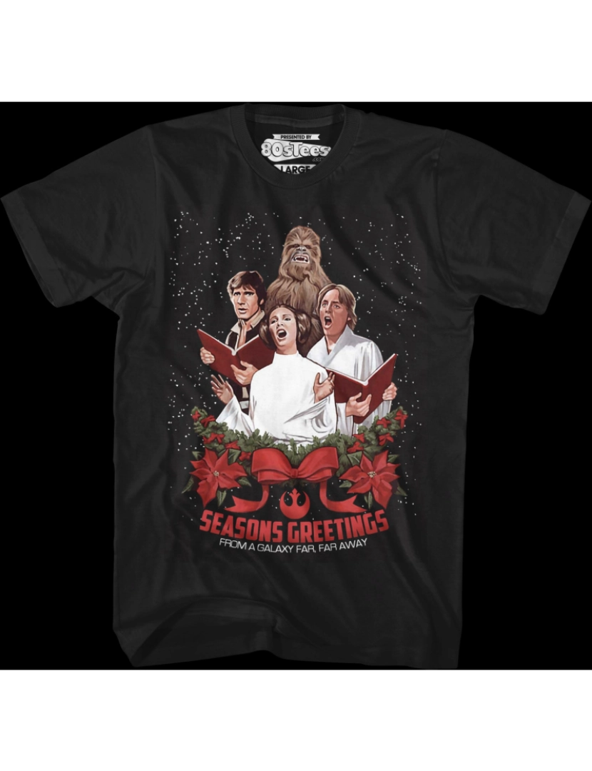 imagem de Camiseta Saudações das estações de uma galáxia muito, muito distante Star Wars-S1