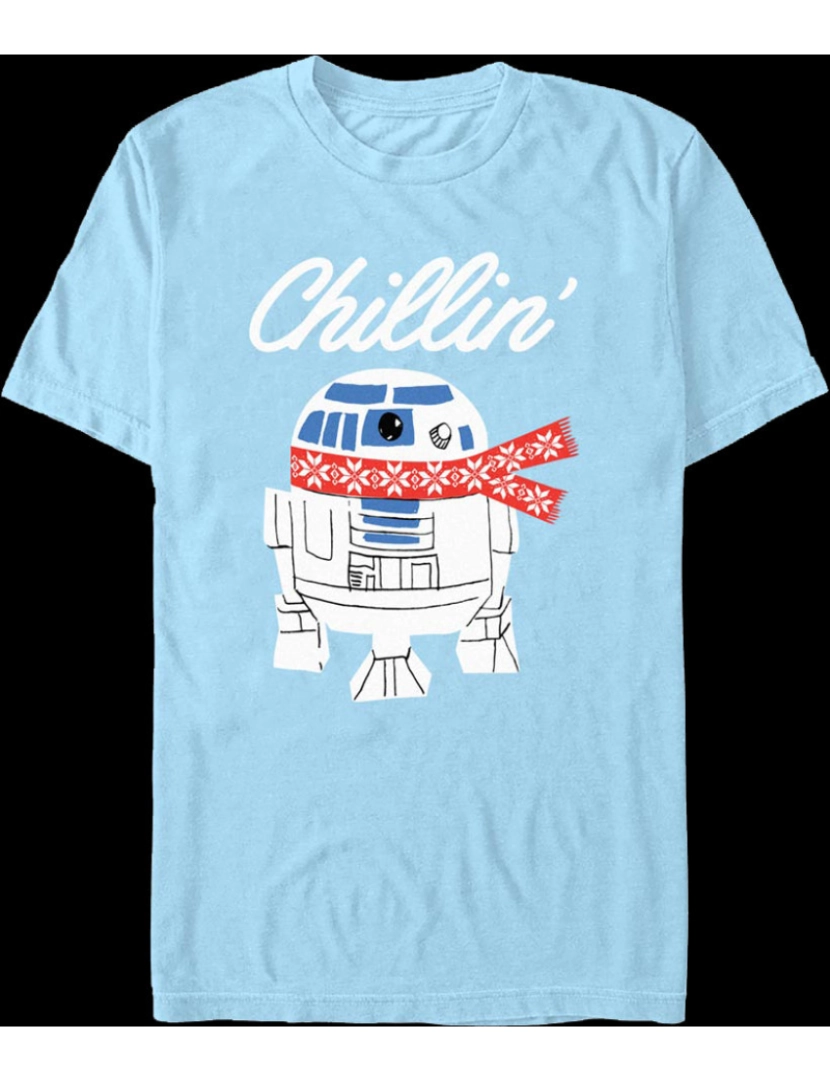 Rockinstone - Camiseta R2-D2 Chillin' Star Wars-S