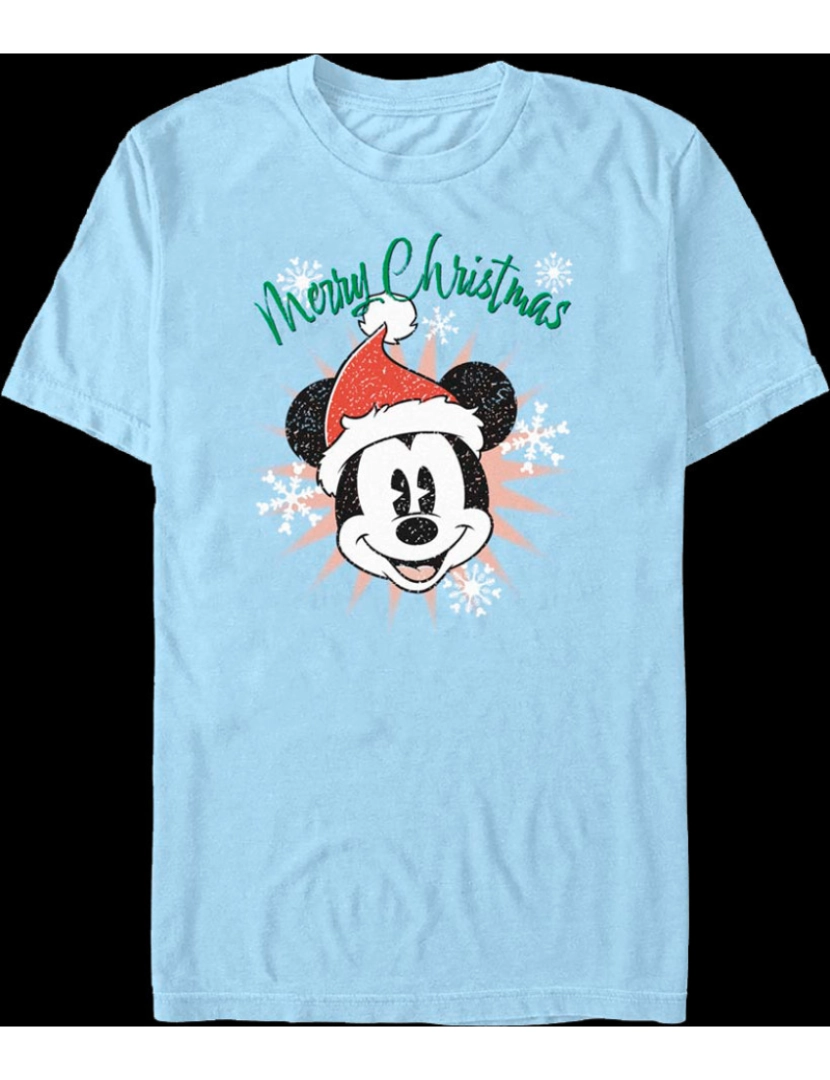 imagem de Camiseta Feliz Natal Mickey Mouse Disney-S1