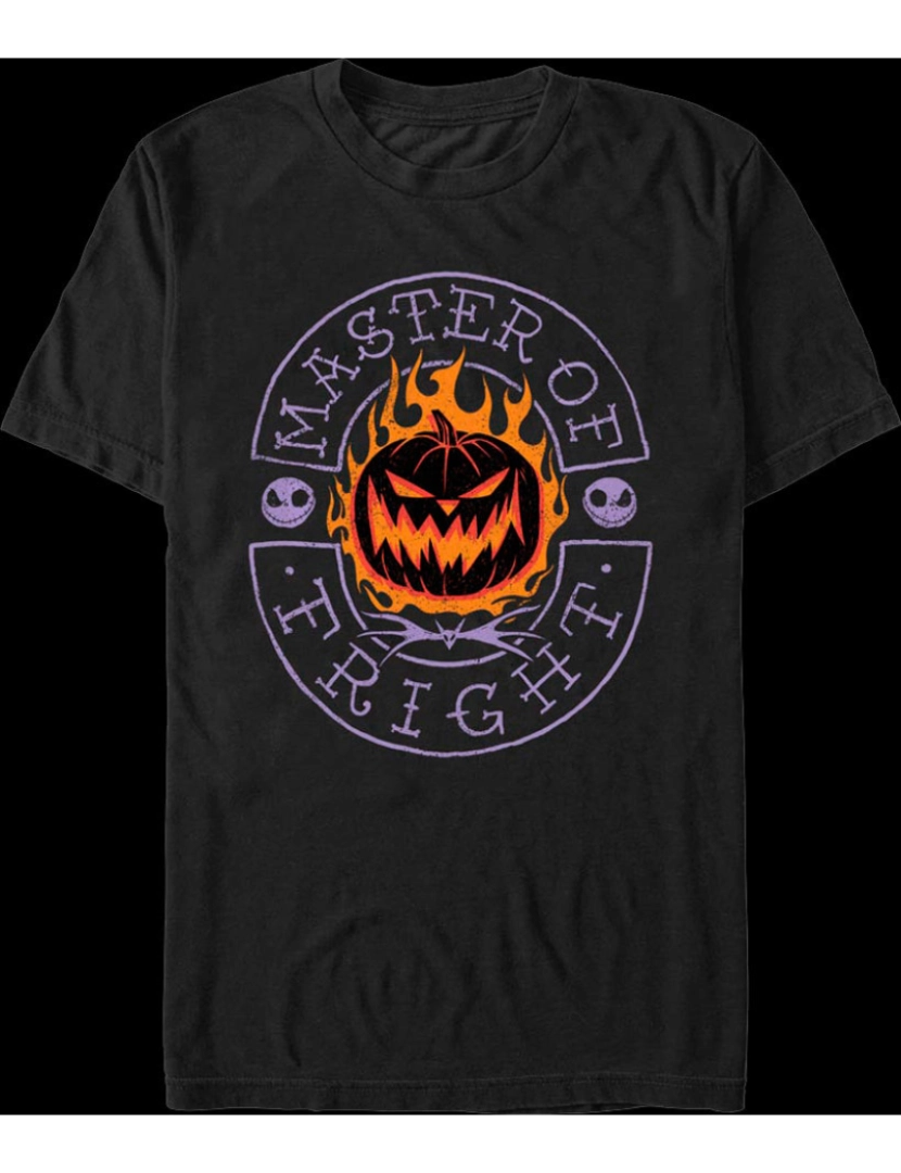 Rockinstone - Camiseta Jack Skellington Master Of Fright Pesadelo antes do Natal-S