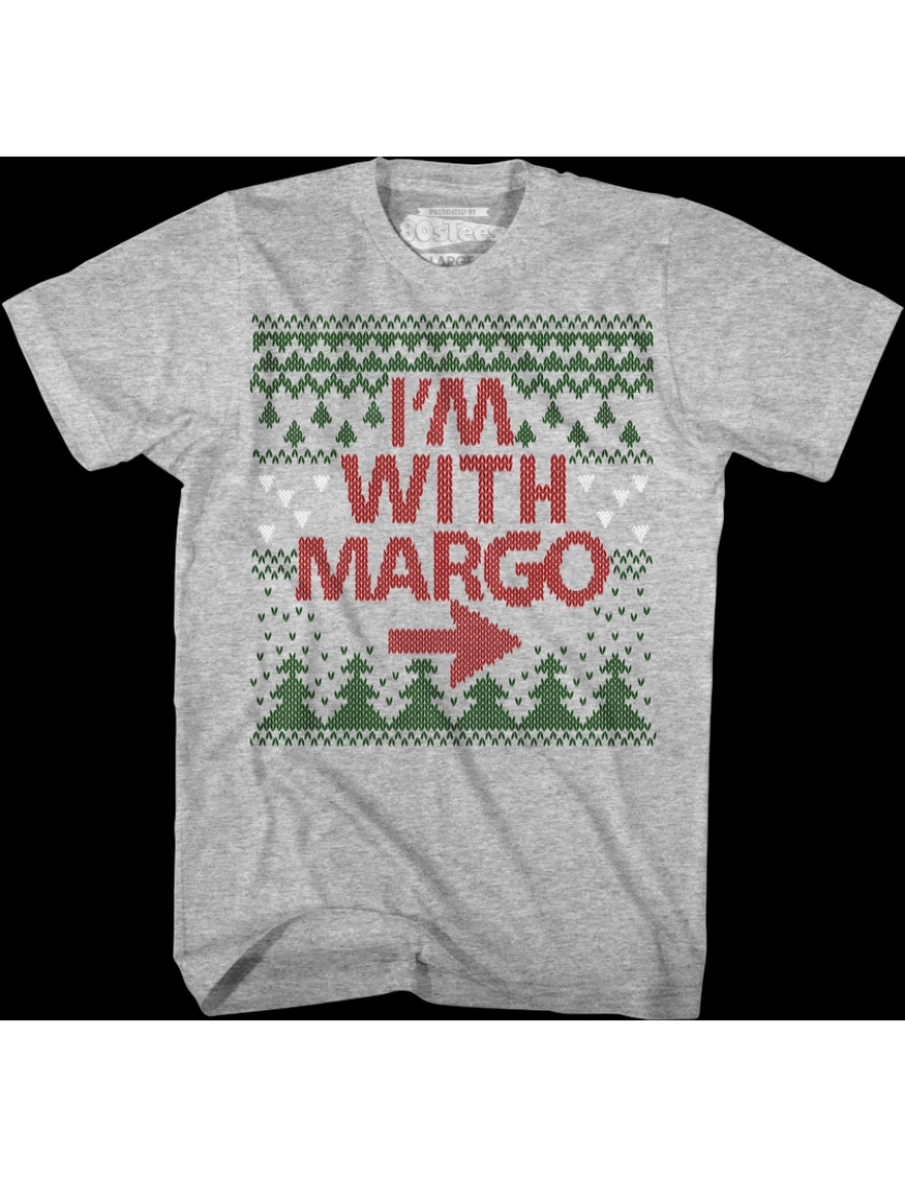 imagem de Camiseta Estou com Margo Férias de Natal-S1