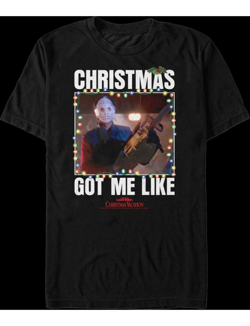 Rockinstone - Camiseta Got Me Like Christmas Vacation-S