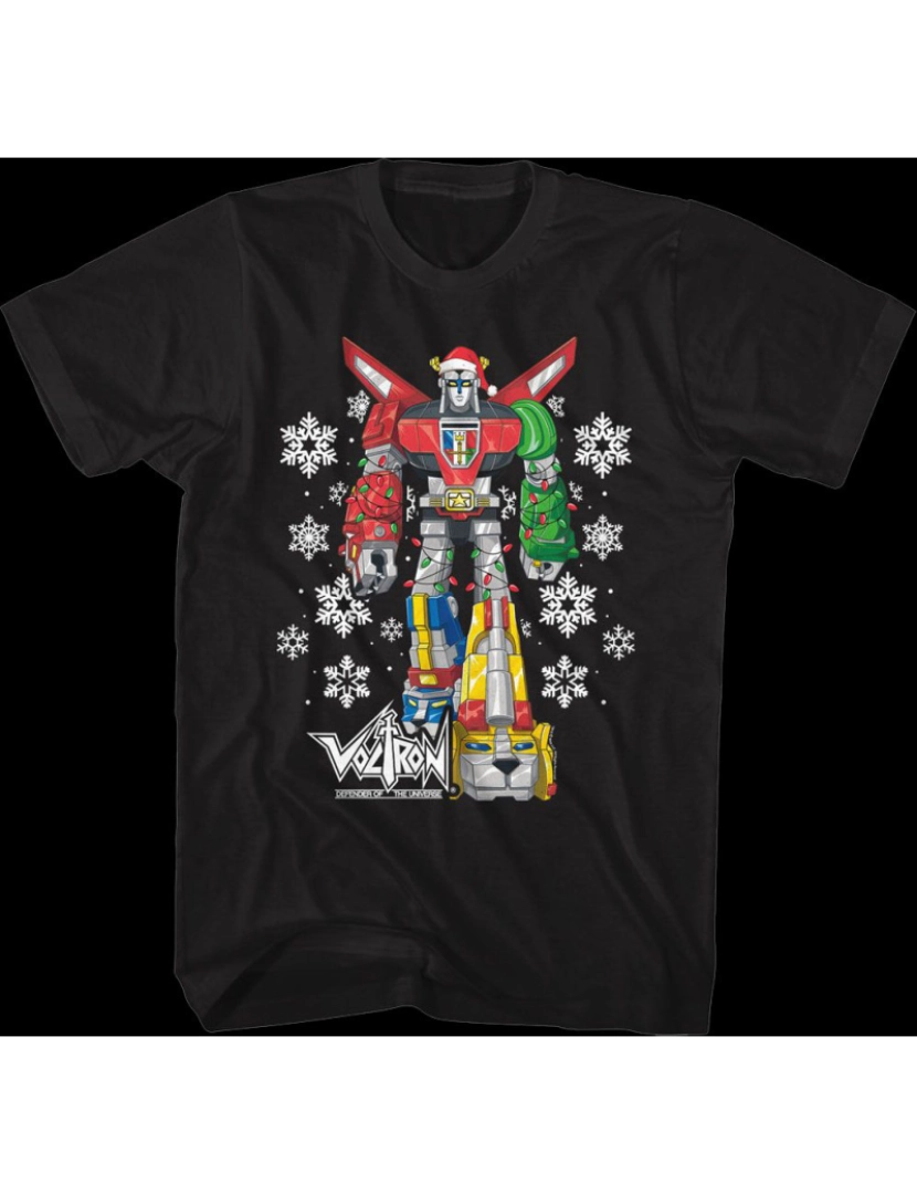 Rockinstone - Camiseta Defensor de Natal Voltron-S