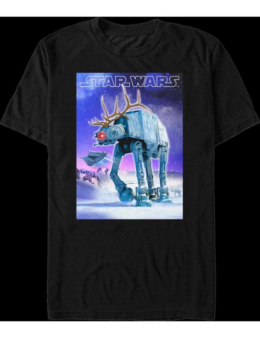 Rockinstone - Camiseta AT-AT Rena Star Wars-S